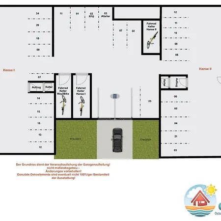 Apartman Hanseresidenz I Whg 06